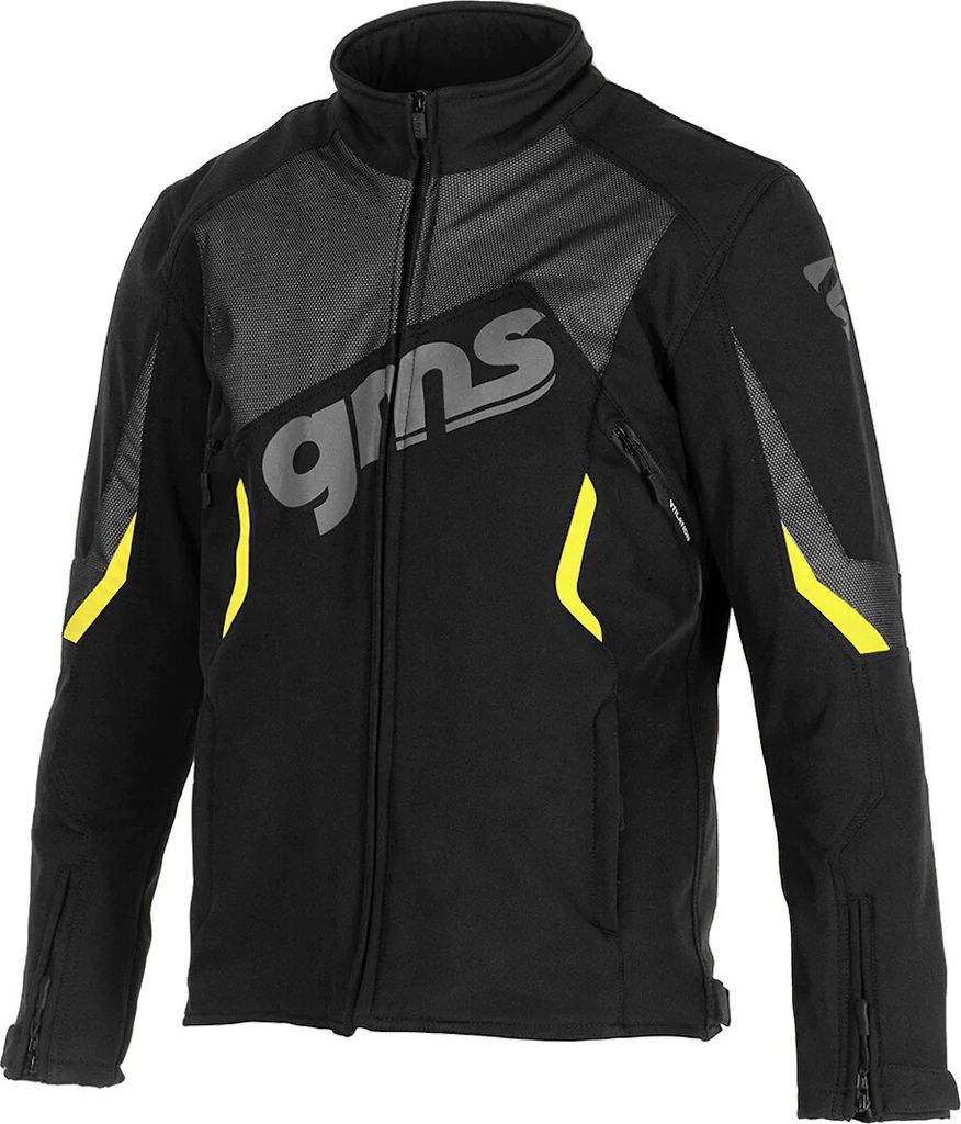 gms Softshelljacke Arrow schwarz-gelb M