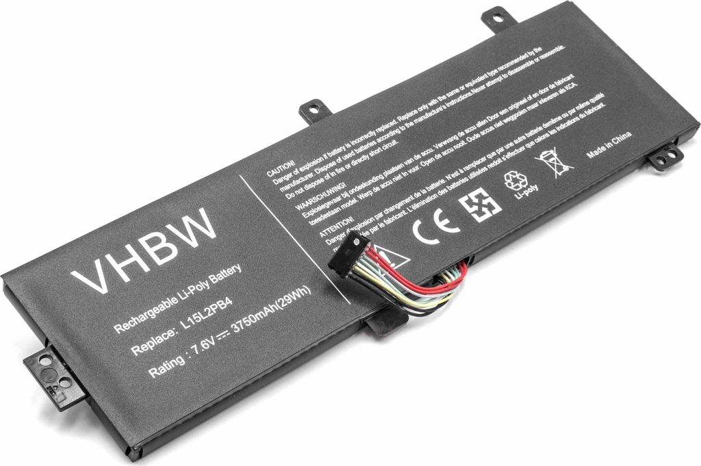 vhbw Akku kompatibel mit Lenovo IdeaPad Produktbild 