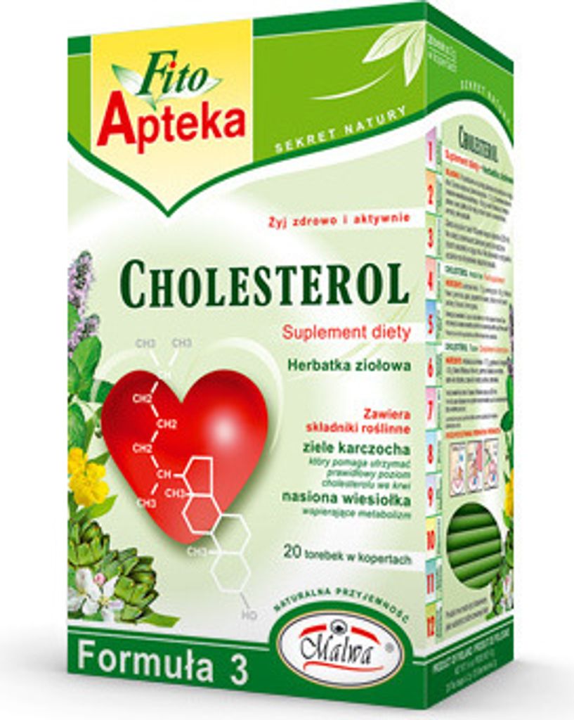 Kräutertee gegen Cholesterin Fito Apteka 20 Beutel Produktbild 