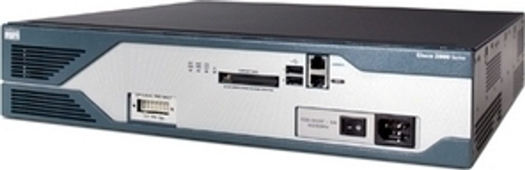 Cisco 2800 2851 Router - 2 Anschlüsse - 2 RJ-45 Port(s) - Management-Port - 11.0 - 256 MB - Gigabit-Ethernet - 2U - Rackmontage, Rackmontage - 90 ...