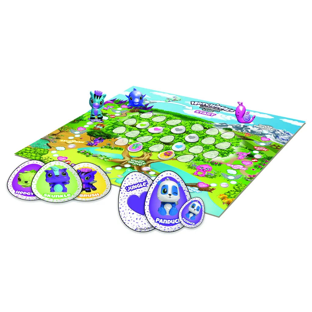 Jeu de société Hatchimals CollEGGtibles EGGventure pour 2 à 4 joueurs