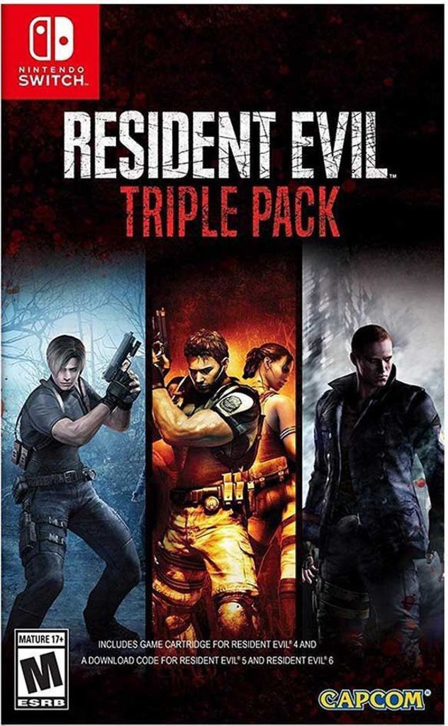 Capcom Resident Evil Triple Pack, Nintendo Switch, Produktbild 