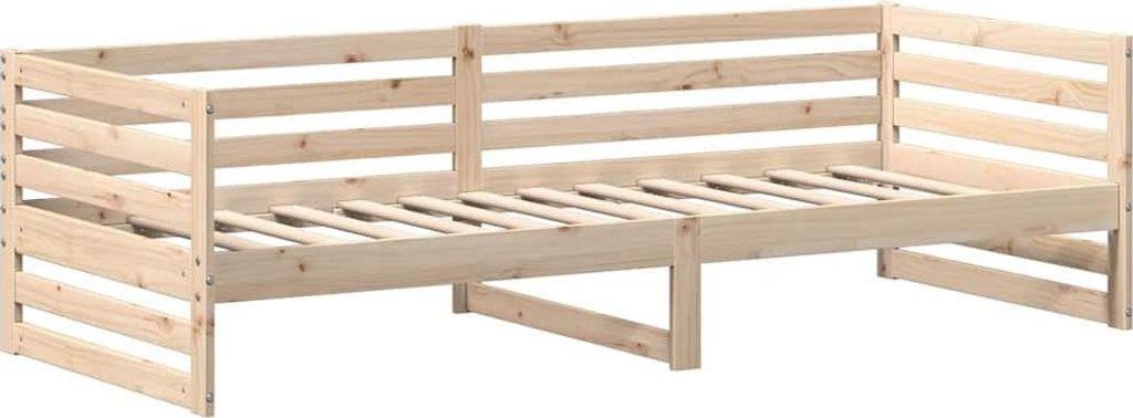 Tagesbett ohne Matratze 80x200 cm Massivholz Kiefer