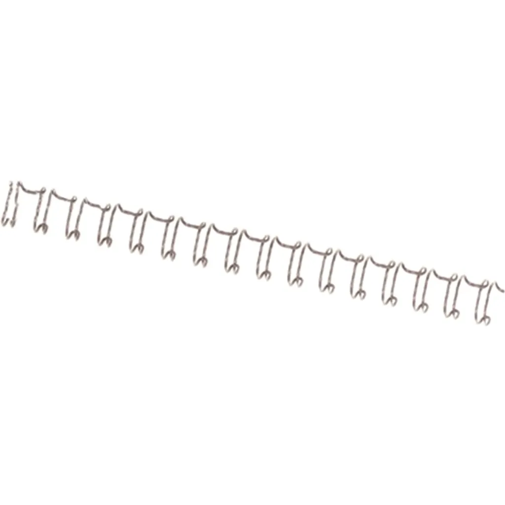 GBC RG810697 WireBind No.6 Argento 9,5 mm - Rilegatura A4 100pz