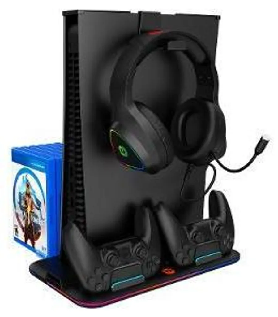 Support de refroidissement Canyon CS-5 pour PS5 Slim avec éclairage RGB