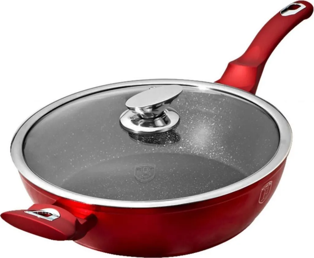 Padella Berlinger Haus 32cm Granito Rosso Metallic | Cucina Creativa