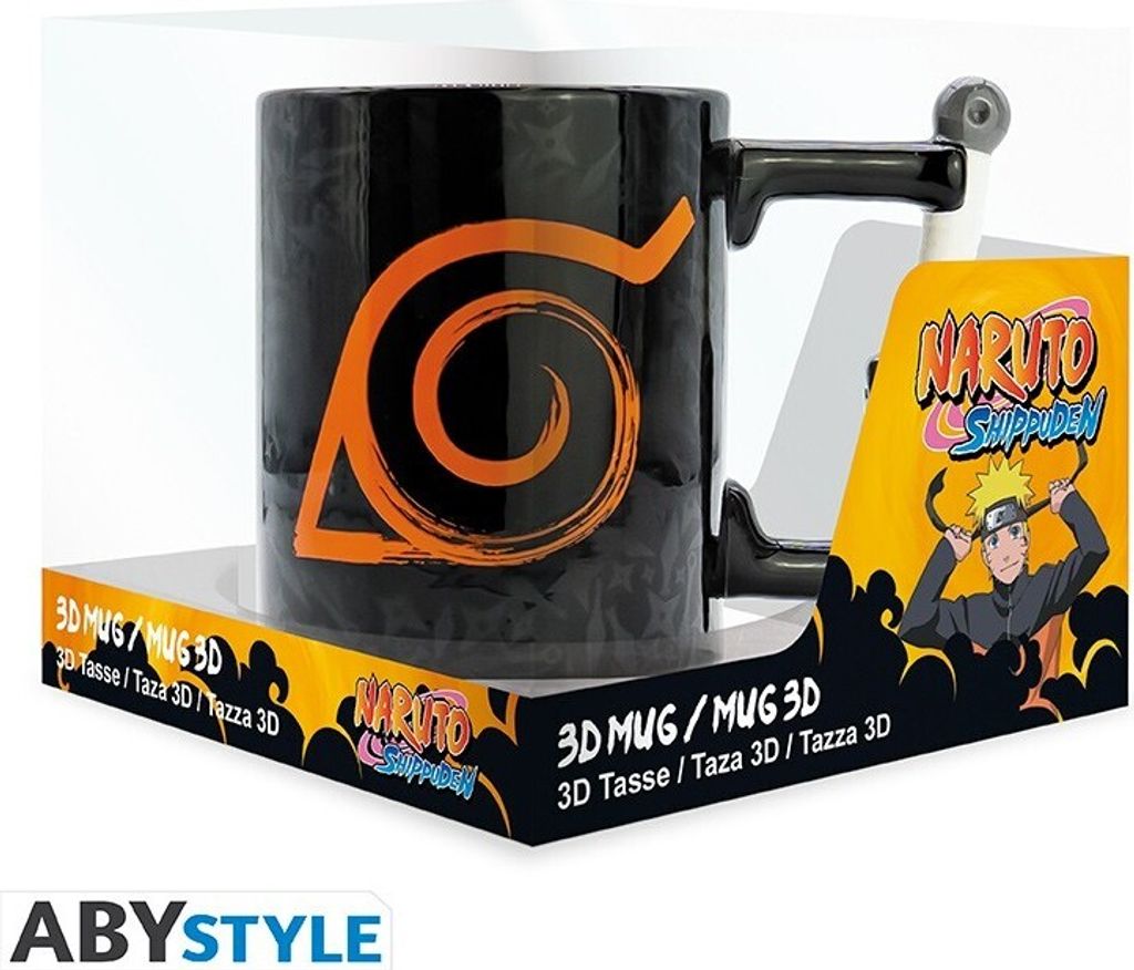 Naruto Tasse  3D Tasse multicolor Anime, Fan-Merch, Produktbild 