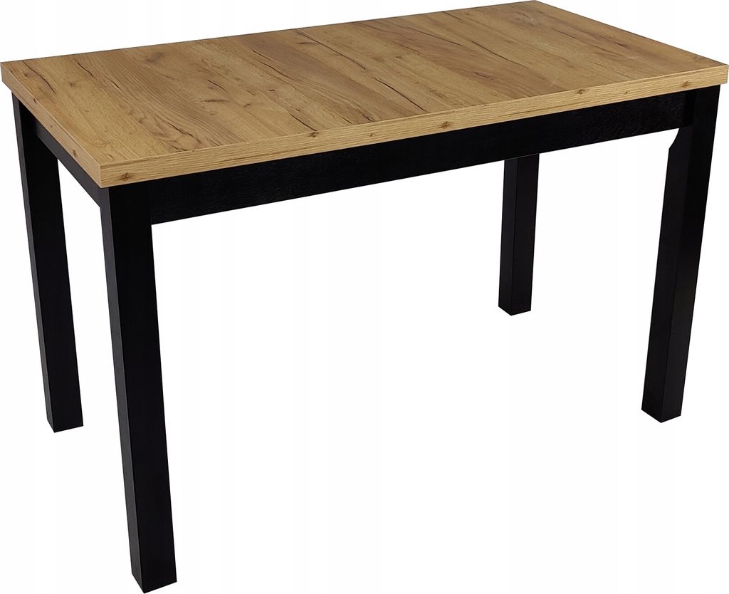 Kleiner Esstisch 65x120 Eiche schwarz Craft LOFT
