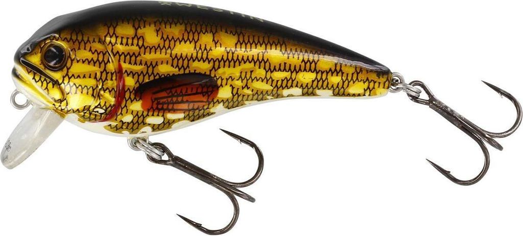 Westin Fat Bite Floating - Wobbler, Farbe:Natural Pike, Länge/Gewicht/Laufverhalten/Tauchtiefe:8cm / 24g / schwimmend / 0.3-0.8m