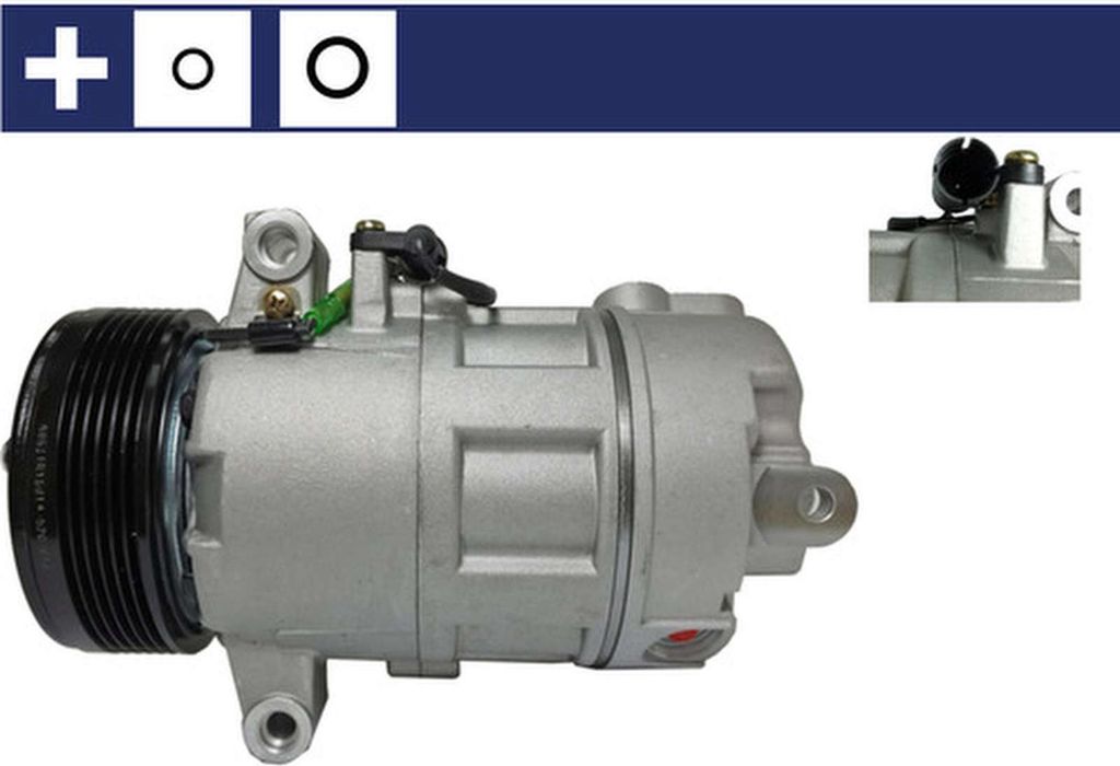 MAHLE ACP 1285 000S CSV613C Klimaanlage Klimakompressor PAG 46 R134a für BMW Z4 Roadster (E85) Z4 Coupe (E86)