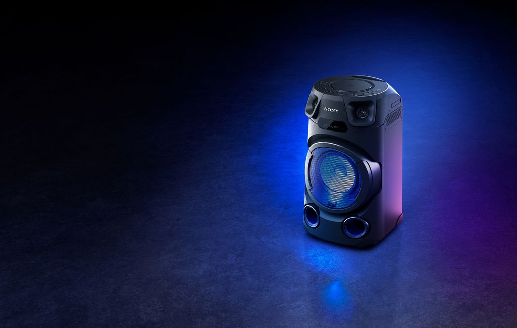 Lautsprecher Sony MHC-V13 Bluetooth Schwarz Produktbild 