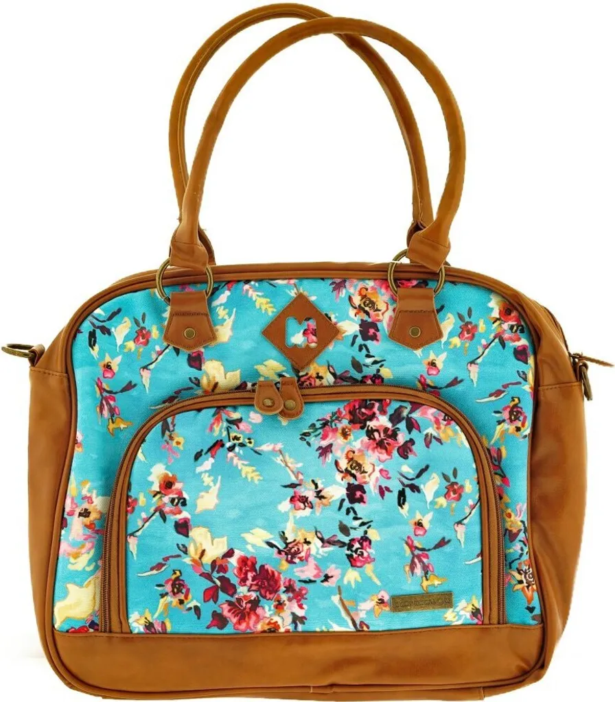 Marshmallow Flower 2 Borsa Leisure: Ampia Capienza e Design Soft