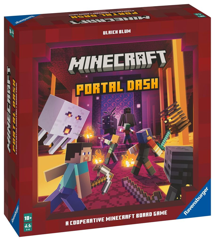 Minecraft Portal Dash, Ravensburger, artikelnummer 27351 Productafbeelding 