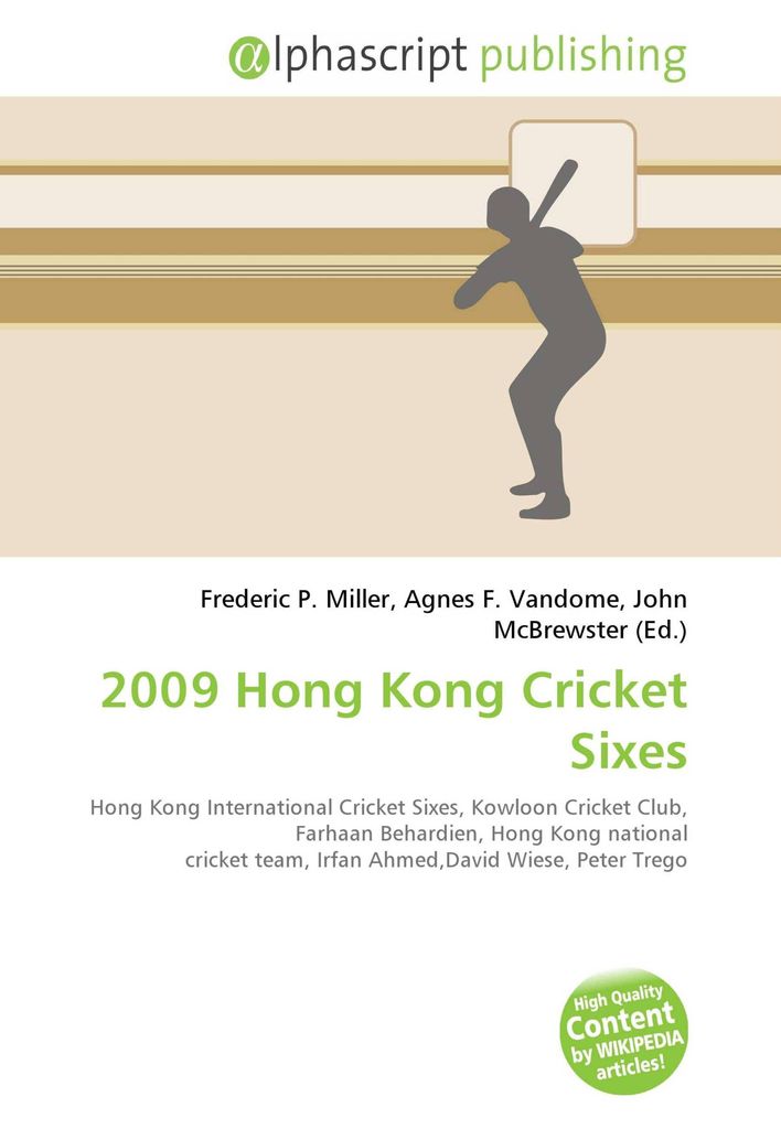 2009 Hong Kong Cricket Sixes