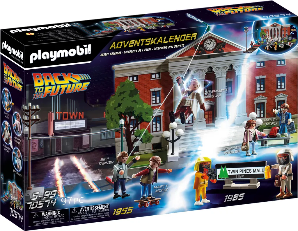 Évitez l'Attente de Noël avec le Calendrier Playmobil Back to the Future