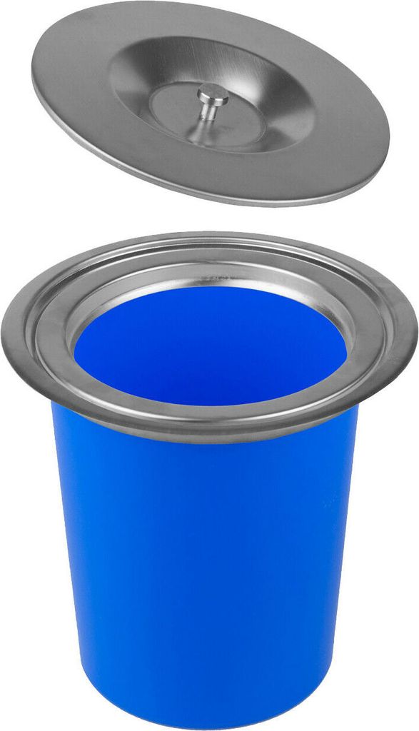 Edelstahl Einbau Abfalleimer Küche ArbeitsplatteMülleimer Abfallsammler 7L