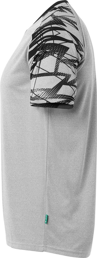 uhlsport Trainings-T-Shirt GOAL 25 TRIKOT KURZARM Unisex 1002215_01 dark grau melange/schwarz M