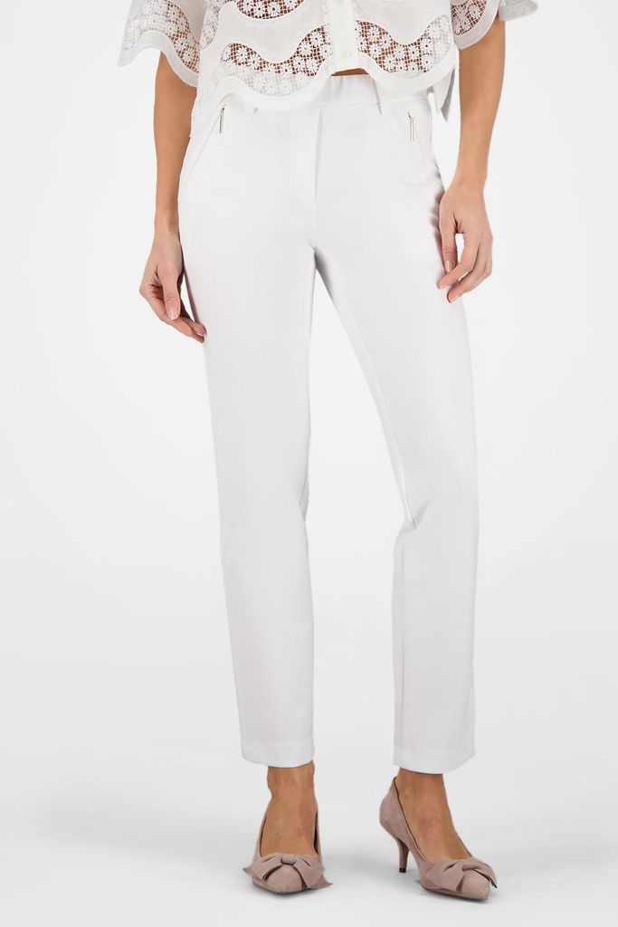Gardeur Women Damen Hose ZENE57 - Slim - ZENE57-602471-1001 - weiss - Weiß Größe 36