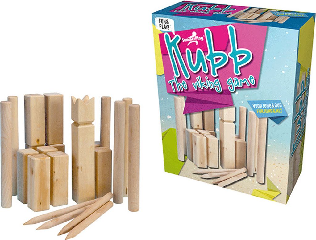 SummerPlay Wikingerspiel "Kubb" Produktbild 3