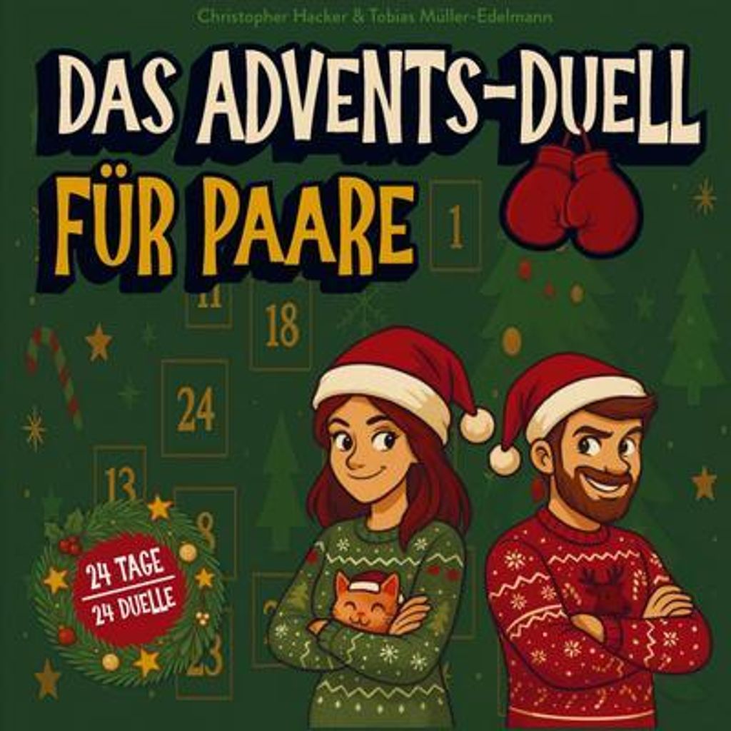 Adventskalender Advents-Duell für Paare – 24 verschiedene, Produktbild 