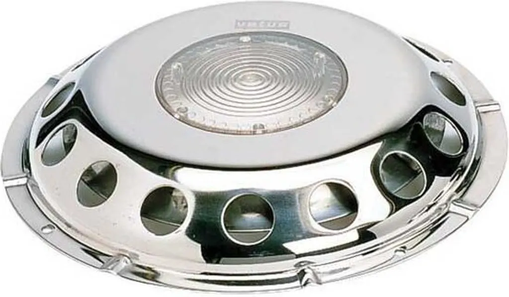 Aérateur UFO Vetus Couvercle Transparent Argenté Anti-UV Robuste