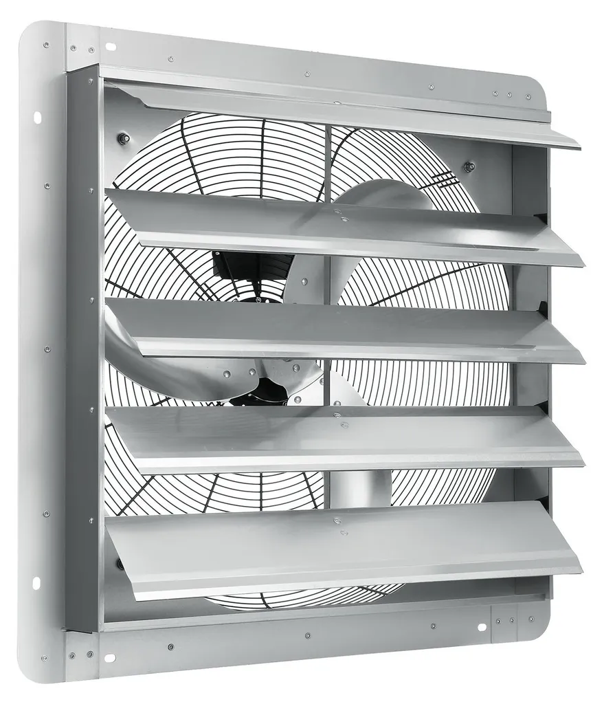 Ventilateur mural 2892 CFM avec hélice 615 mm et moteur AC 115W robuste