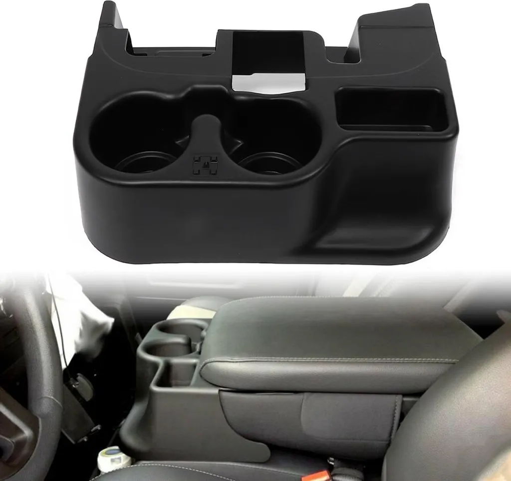 Support de gobelets console centrale pour Dodge RAM 1500 2500 03-12 Noir