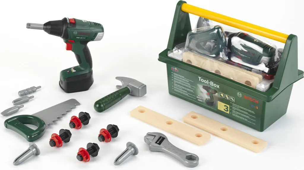 Set de construction Bosch Boîte à outils II avec perceuse interactive