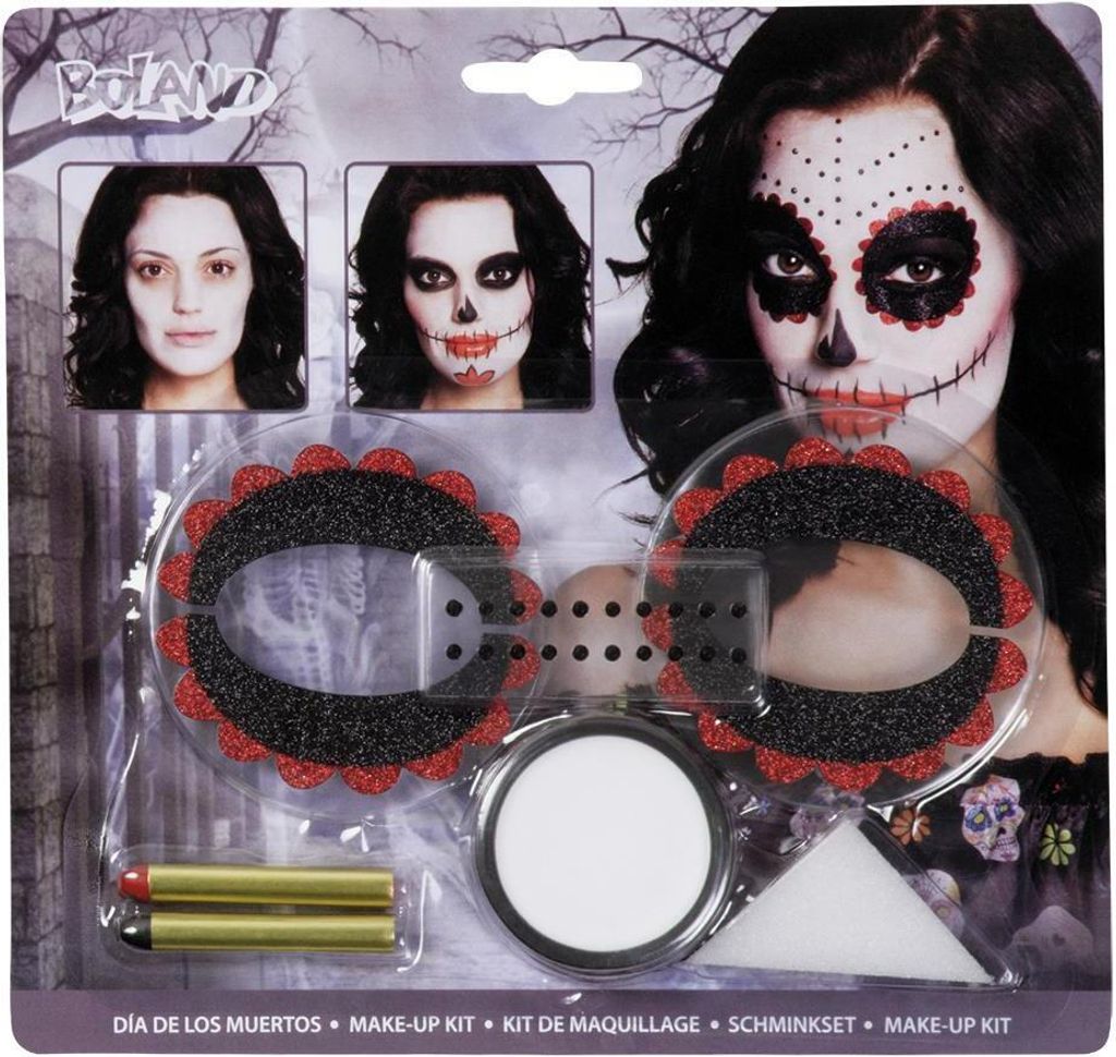 Day of the dead Make-Up-Set Sugar Skull