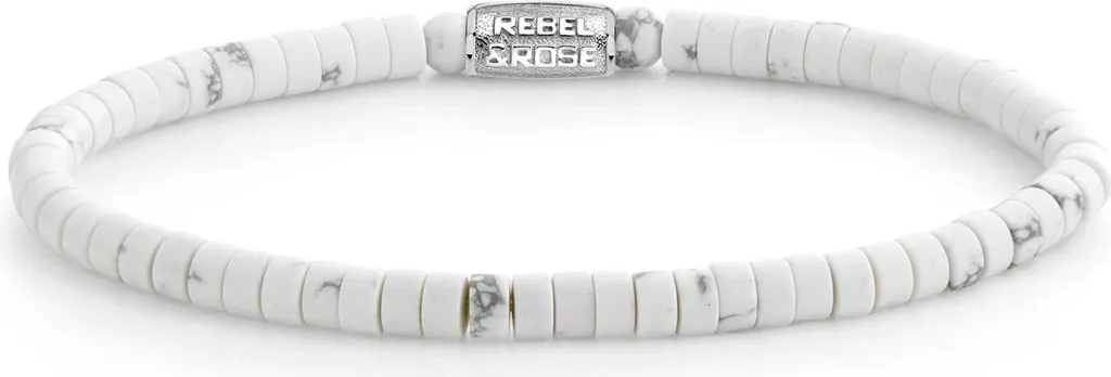 Bracelet Rebel and Rose No Balls Please RR-40081-S Argent pour Homme 17cm