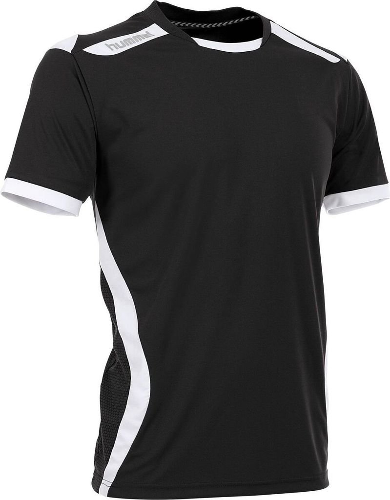 Hummel Club Trikot Kurzarm Kinder - Schwarz / Weiß