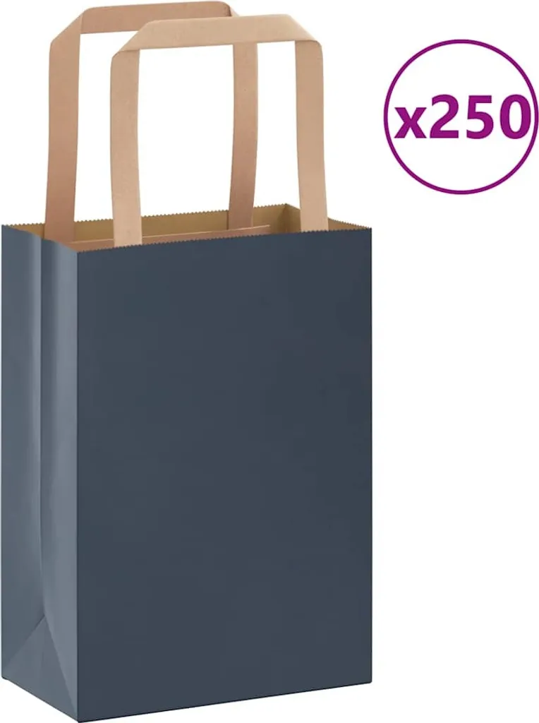 250 Buste Blu 15x8x21 cm per Bomboniere e Feste - Sacchetti Regalo