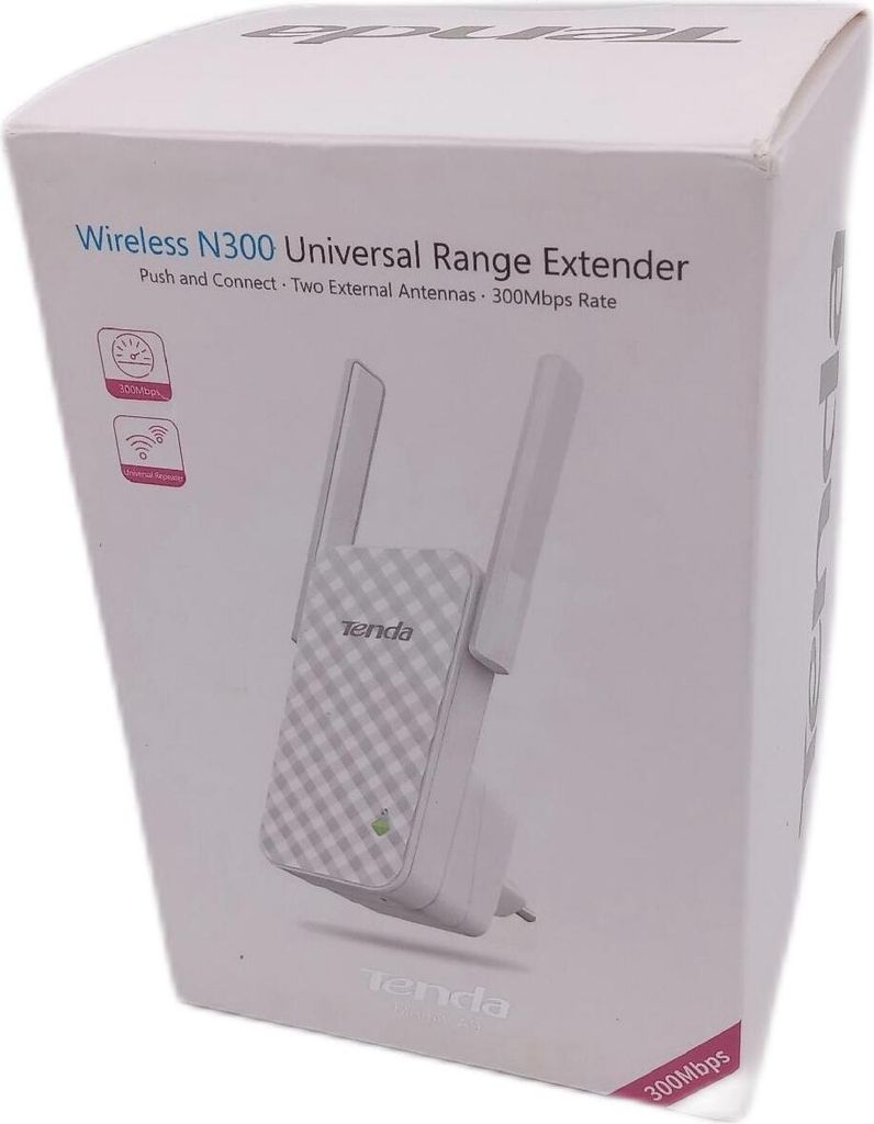 Tenda WL-Repeater A9     N300 universaler WLAN Repeater Image du produit 