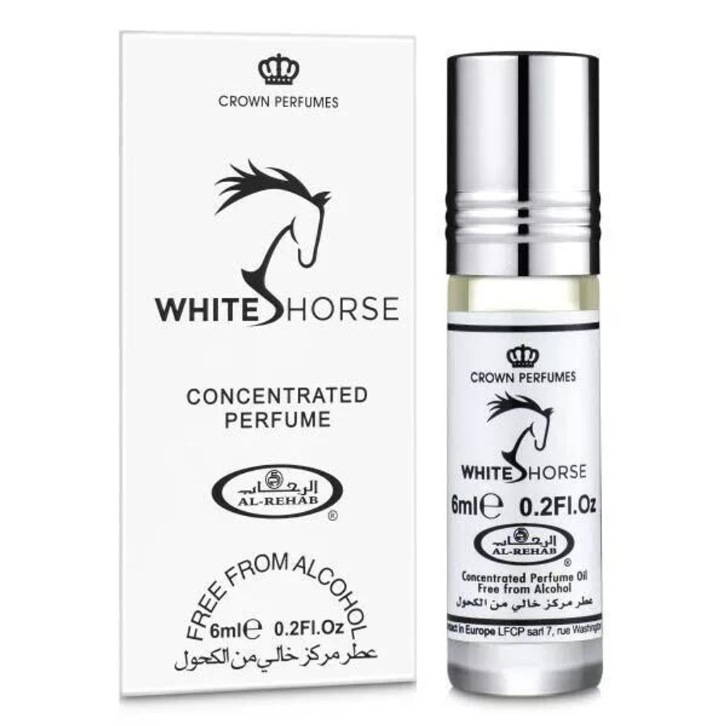 Al-Rehab Roll On Parfumöl WHITE HORSE 6ml Produktbild 