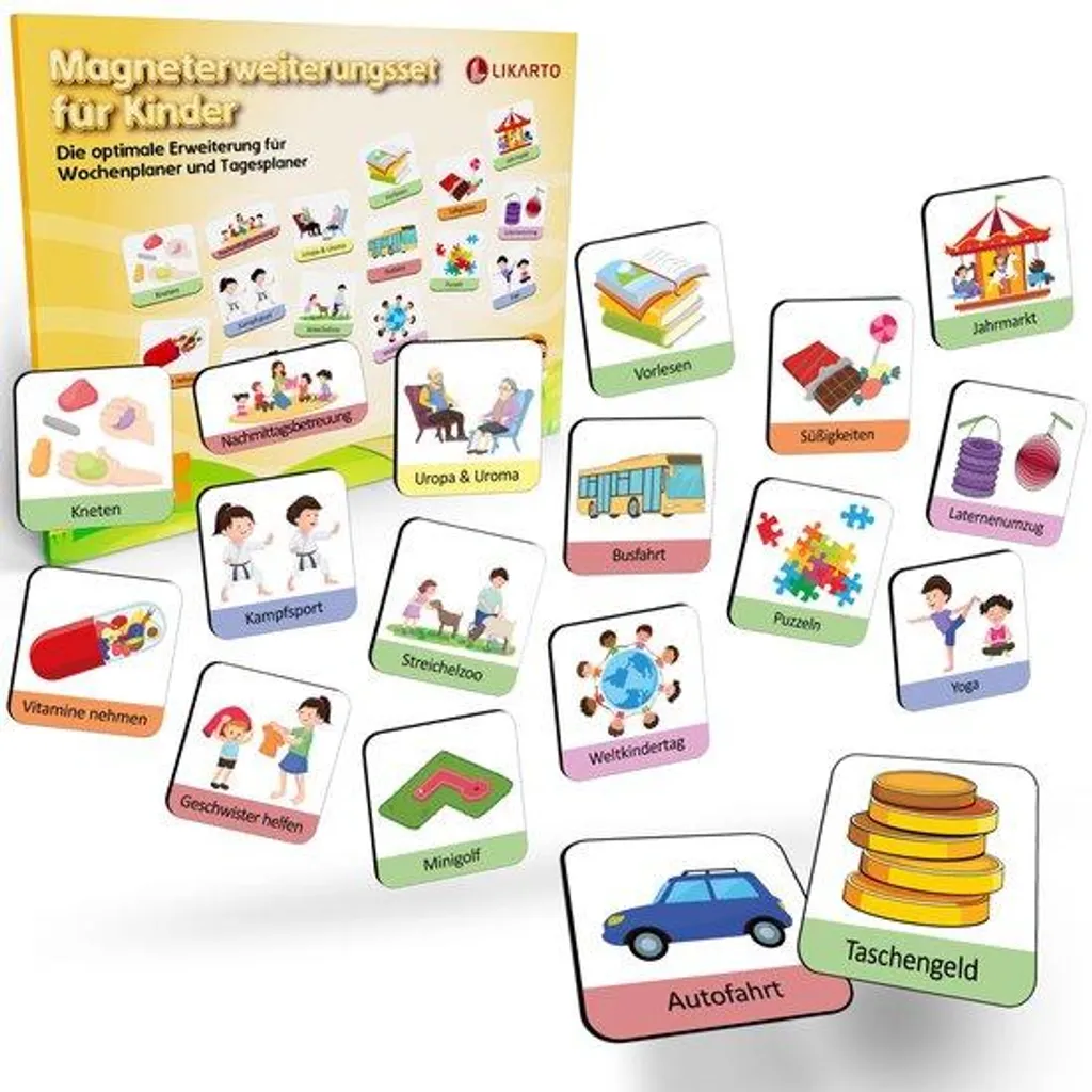 Extension Magnétique Personnalisable, 149 Aimants DIY pour Planning