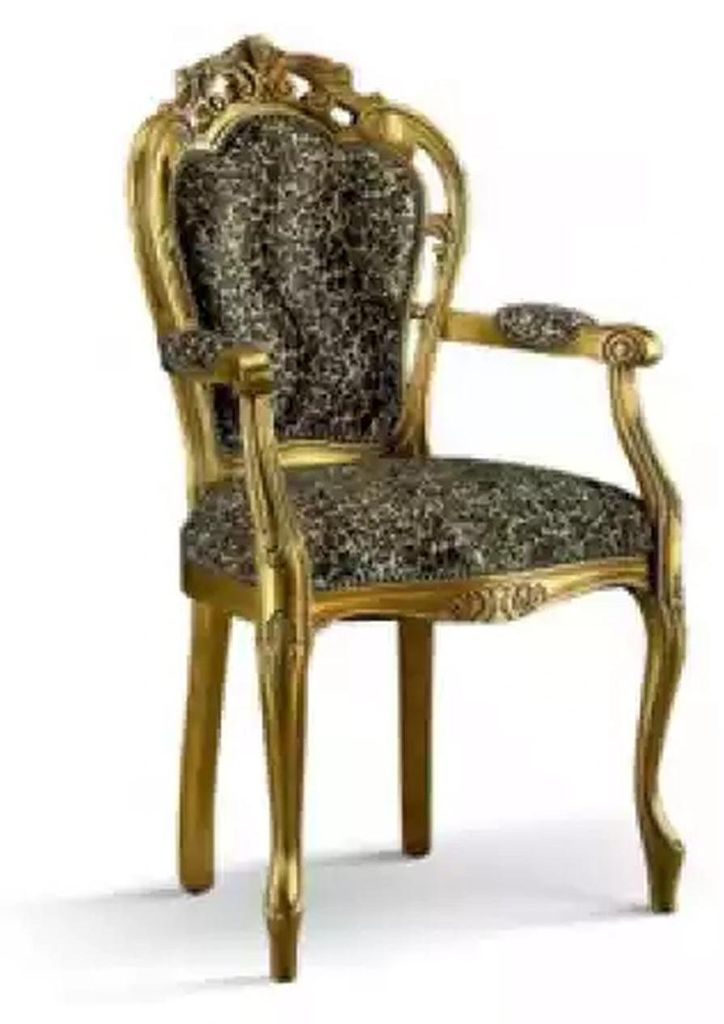 Stuhl Esszimmer Möbel Italienische Stühle Luxus Design Art déco Italien