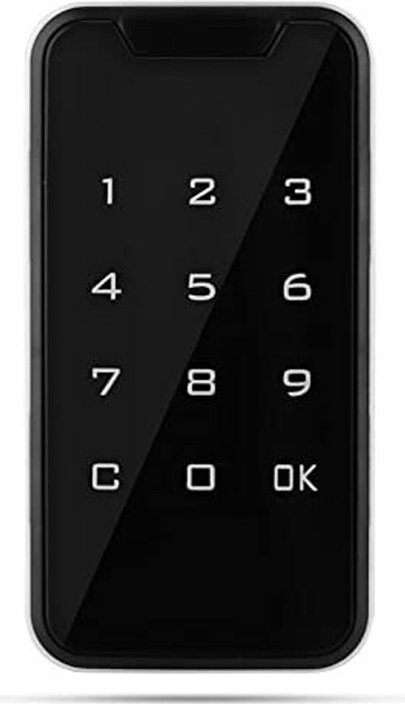 Ejous Electronic Touchscreen Digitaler Code -Sperrschrank Kombination Smart Möbel Briefe Box Schulgarderobe Schublade Briefkasten Schließfächer