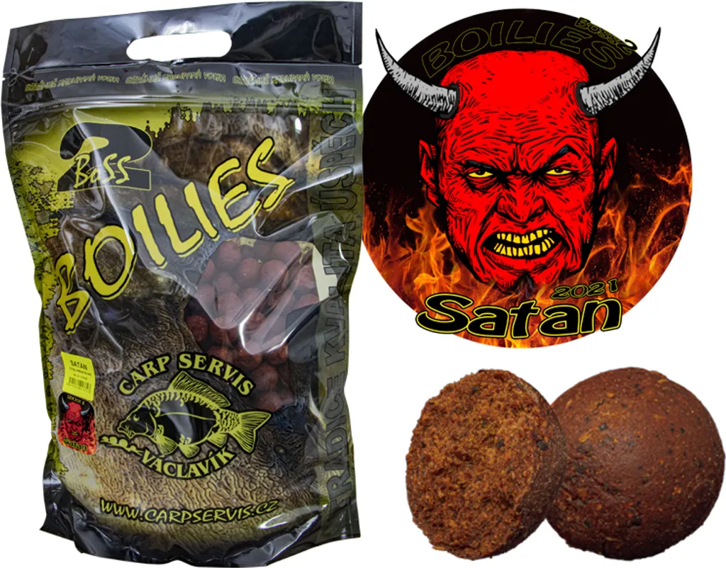 Bouillettes Solubles Carpe 20mm Satan Carp Servis Boss2 3723