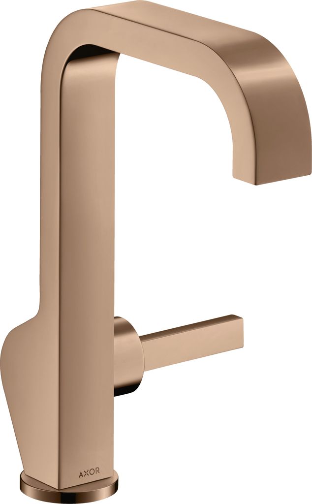 hansgrohe AXOR Citterio Einhebel-Waschtischmischer 190, ohne Ablaufgarnitur, Ausladung 171mm, 39037300