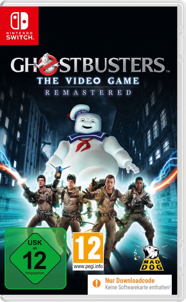 Nintendo Switch Ghostbusters The Video Game Remastered Download Code Spiel - Enthält nur Downloadcode