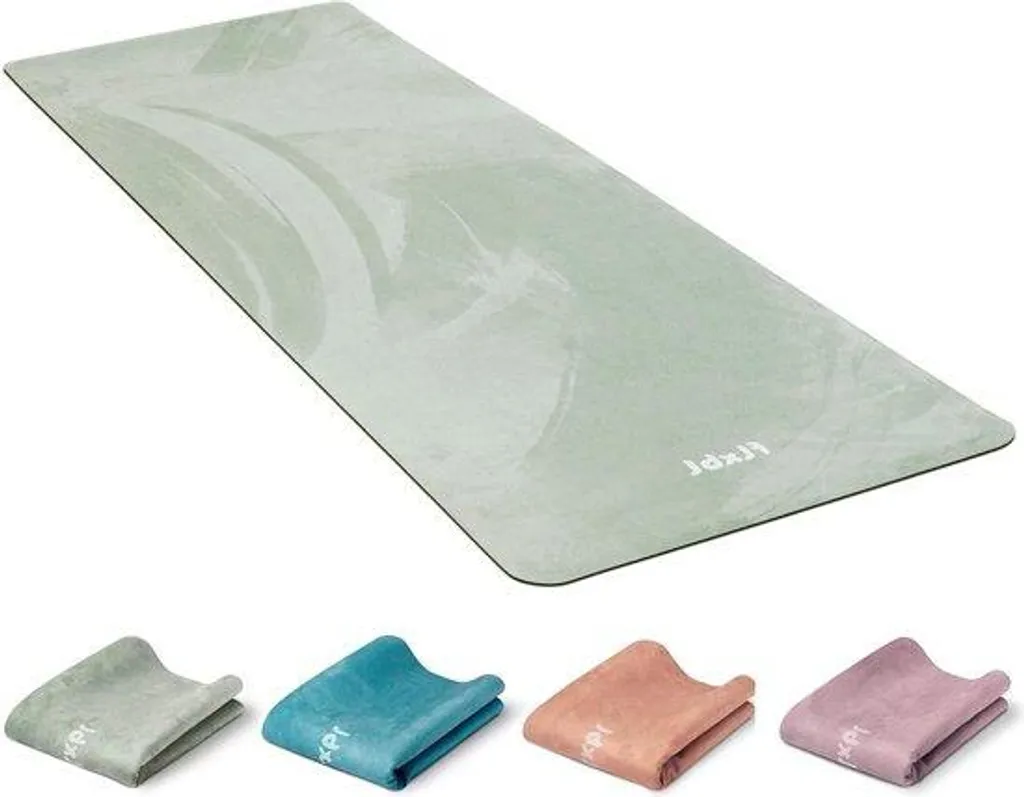 Tapis de yoga hygiénique : housse de luxe amovible et lavable - Doux