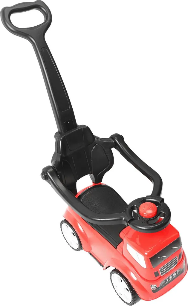 Voiture Enfant à Pousser Rouge Idéale pour Apprendre à Marcher