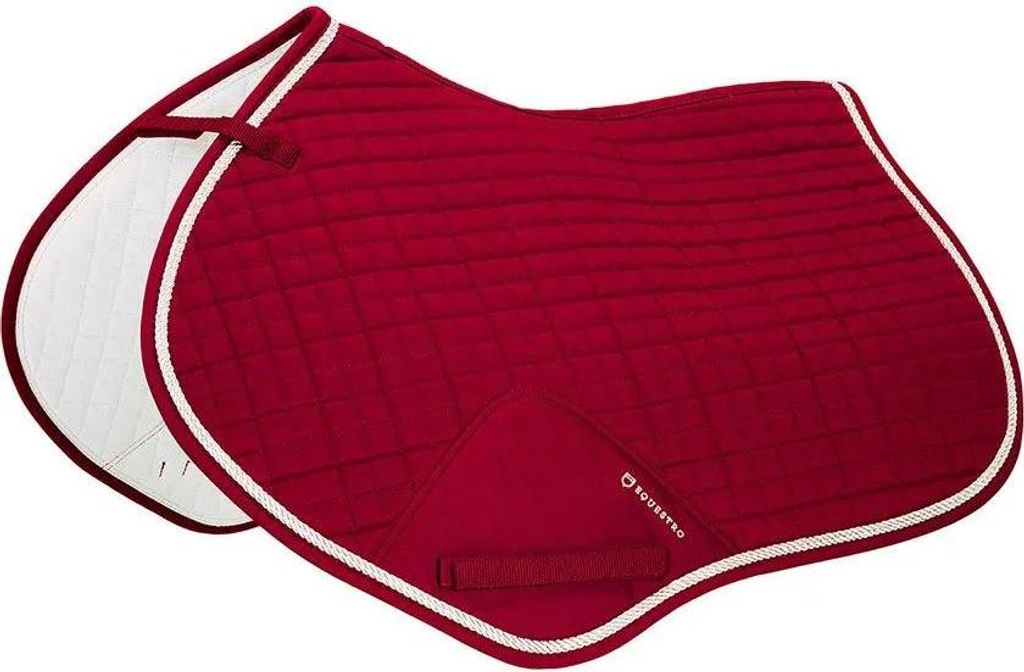 Equestro Shaped Springen Satteldecken Rot Full Rot Full