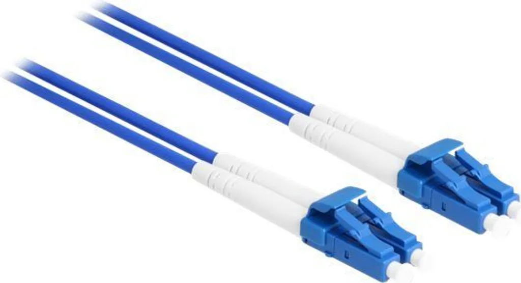 Delock Cavo Fibra Ottica LC Duplex 1m Armatura Metallica Singlemode OS2