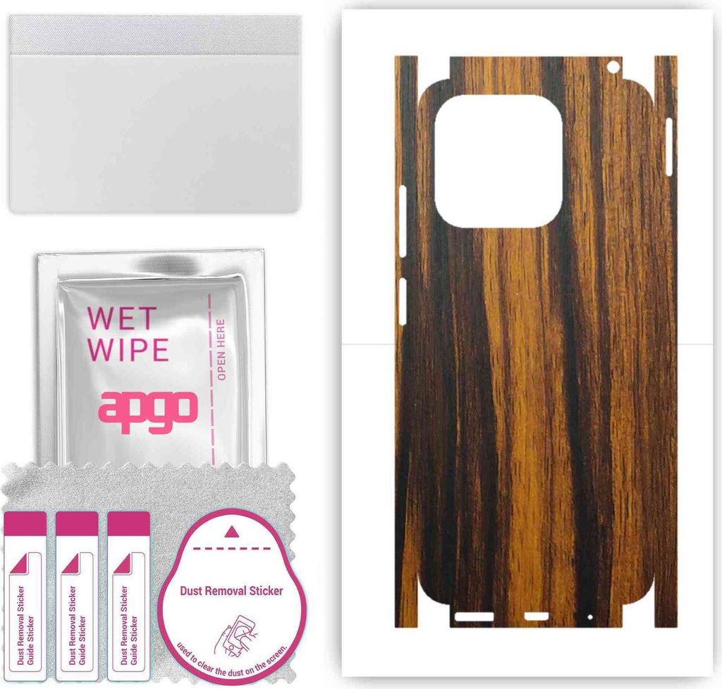 apgo Rückseite + Seiten Schutzfolie, Skin, kompatibel mit Xiaomi Redmi 12C, Hinten Displayschutzfolie aus Vinylfolie, kratzfest, einfache Montage ...