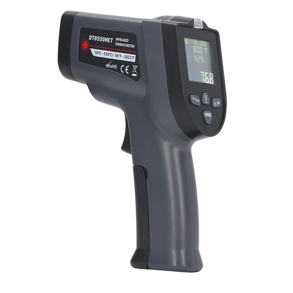 Thermomètre de Précision Type K pour Maintenance Chauffage et Contrôle NCV