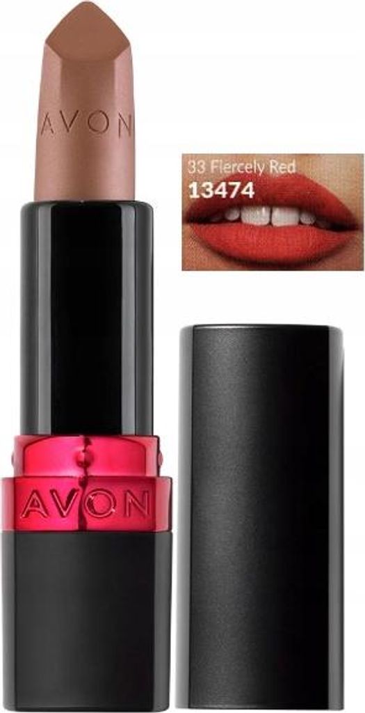 AVON FIERCELY RED matter Lippenstift