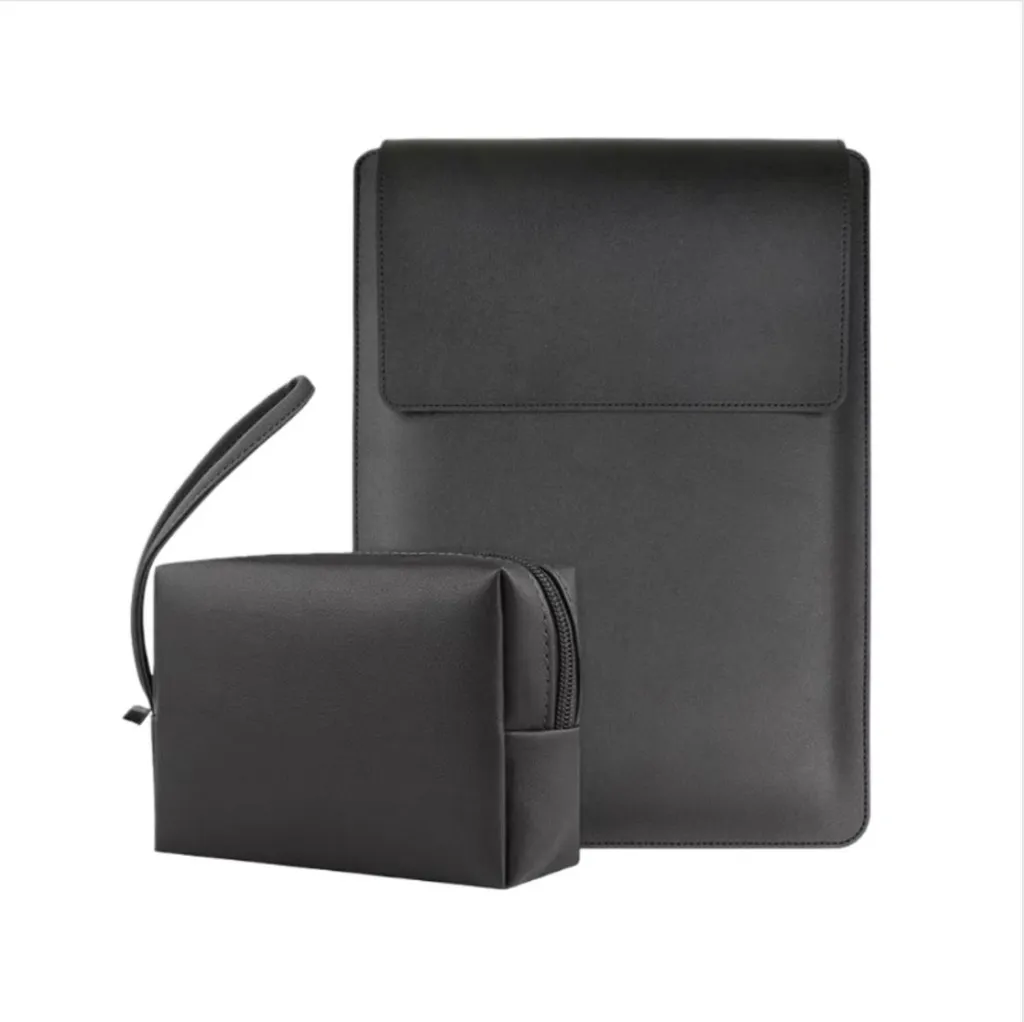 INF Borsa Laptop 13" con Stand Integrato e Astuccio Porta Cavi