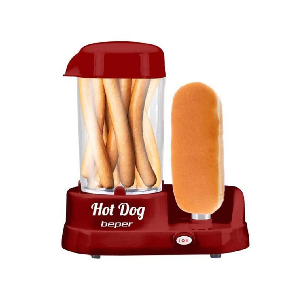 Cuiseur à hot-dogs 350 W pour des pains chauds et saucisses sans éclater