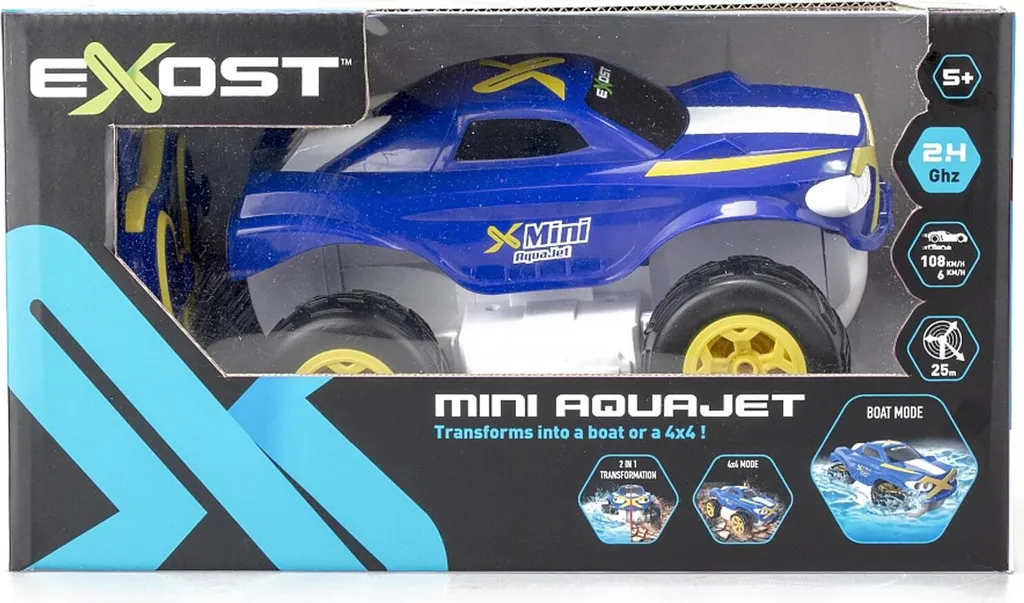Mini Aqua Jet Exost : Véhicule Transformable Étanche à Rotation 360° - 20